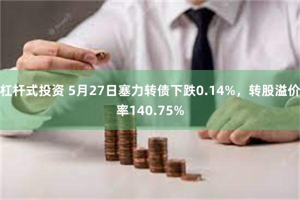 杠杆式投资 5月27日塞力转债下跌0.14%，转股溢价率140.75%